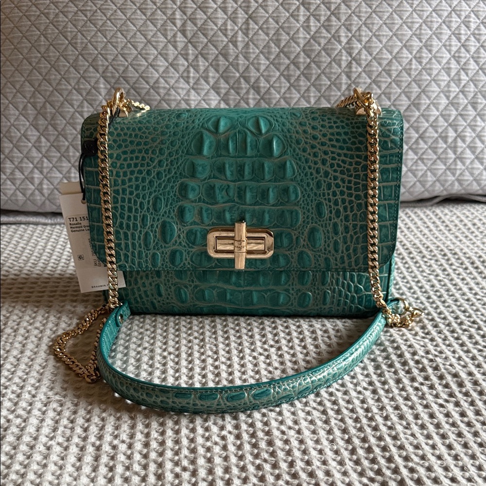 Rosalie Mermaid Green Melbourne Genuine Leather